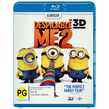 Despicable Me 2 3D + DVD