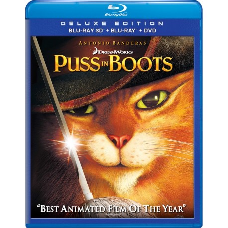 Puss in Boots 3D & DVD