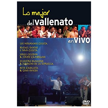 Lo Mejor del Vallenato En Vivo  - DVD