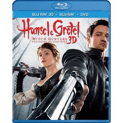 Hansel and Gretel Witch Hunters 3D , 2D & DVD