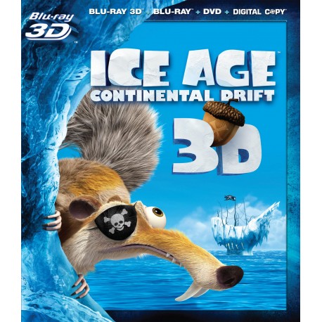Ice age 4 : Continental Drift 3D & 2D
