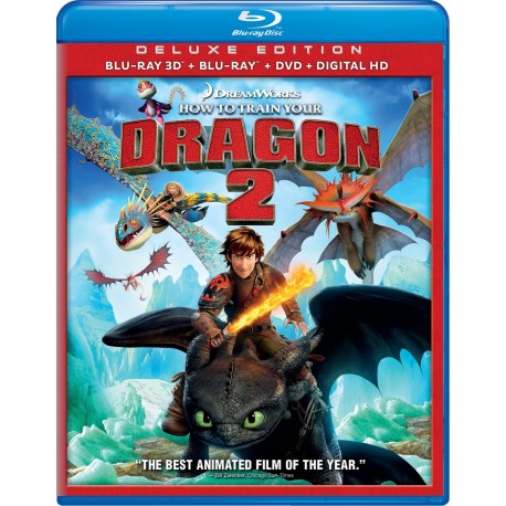 How to Train Your Dragon 2 3D & DVD